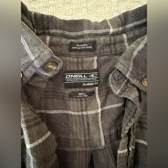 oversized gray flannel - Picture 2 of 2